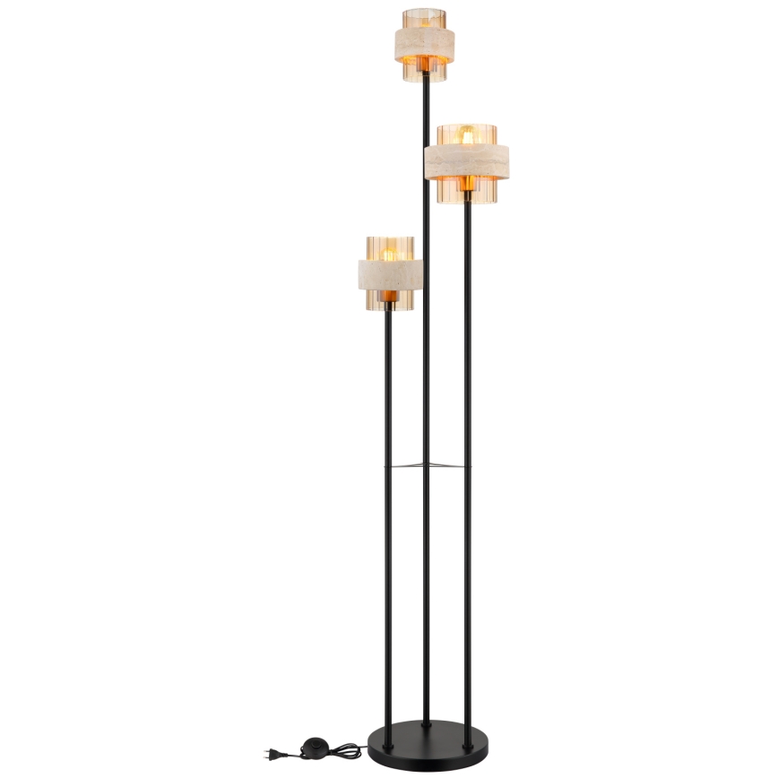 Globo - Gulvlampe 3xE27/40W/230V