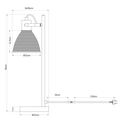 Globo - Bordlampe 1xE14/40W/230V