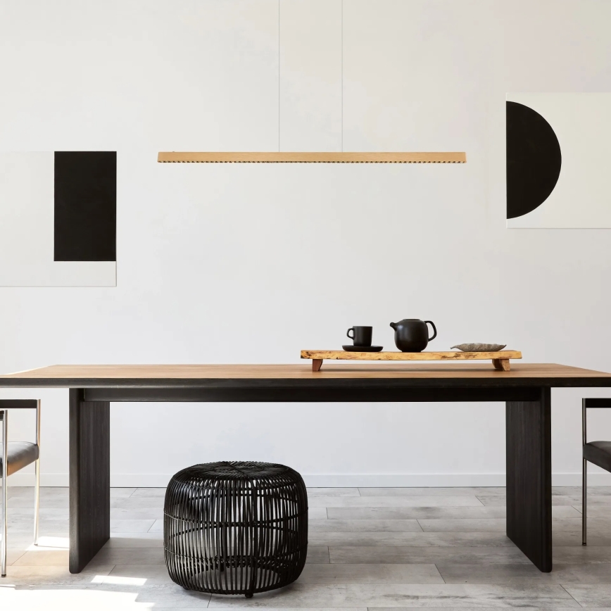 Globo - LED dæmpbar berøringsbetjent lysekrone med wireophæng LED/43W/230V 4000K messing