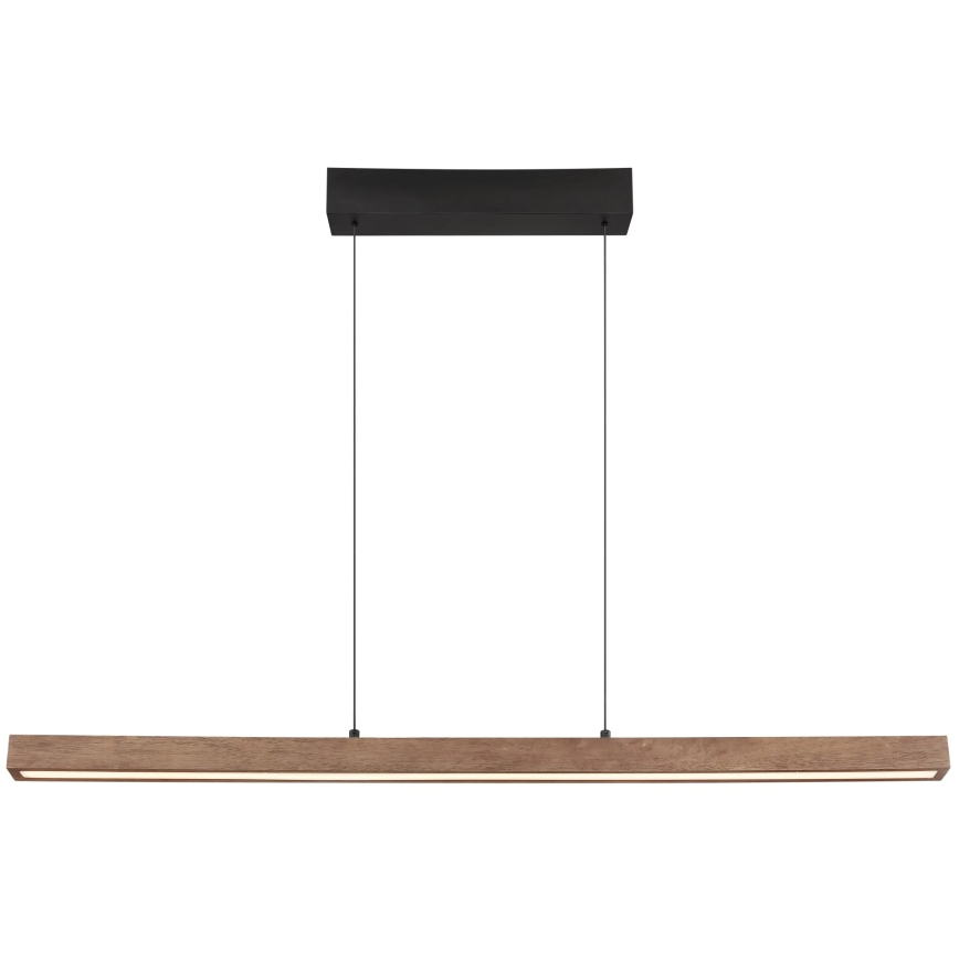 Globo - Dæmpbar LED-pendel med berøringsbetjening på kabel LED/24W/230V + LED/3W 3000K brun