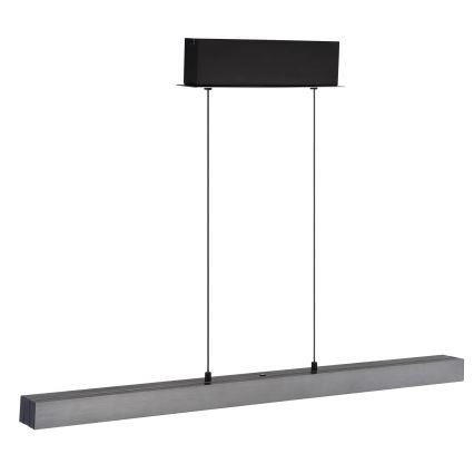 Globo - dæmpbar LED-pendel med touchstyring, ophængt på kabel, LED/39W/230V 2700/4000/6000K, grå