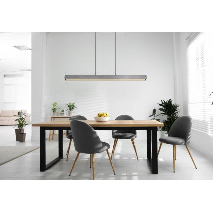 Globo - LED dæmpbar pendel med berøringsbetjening LED/39W/230V 2700/4000/6000K mat krom