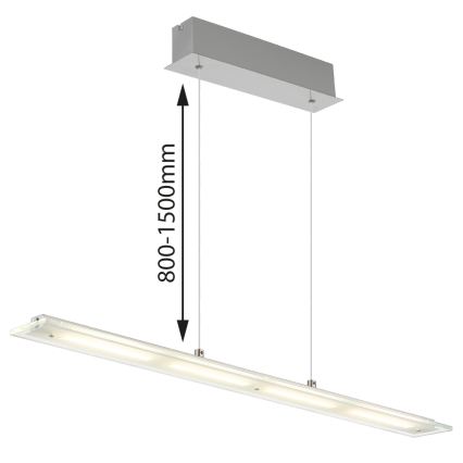 Globo - LED berøringsdæmpbar pendel på kabel LED/20W/230V 3000/4000/6500K