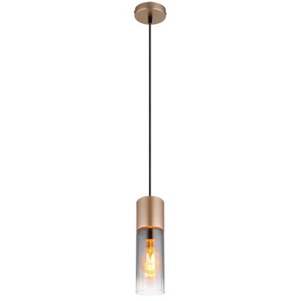 Globo - Pendel 1xE27/25W/230V bronze diameter 10 cm