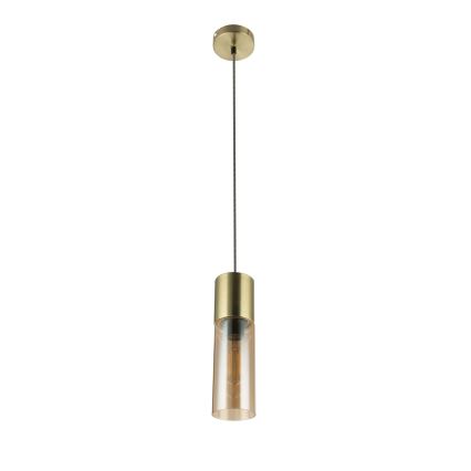 Globo - Pendel 1xE27/25W/230V diameter 10,5 cm messing