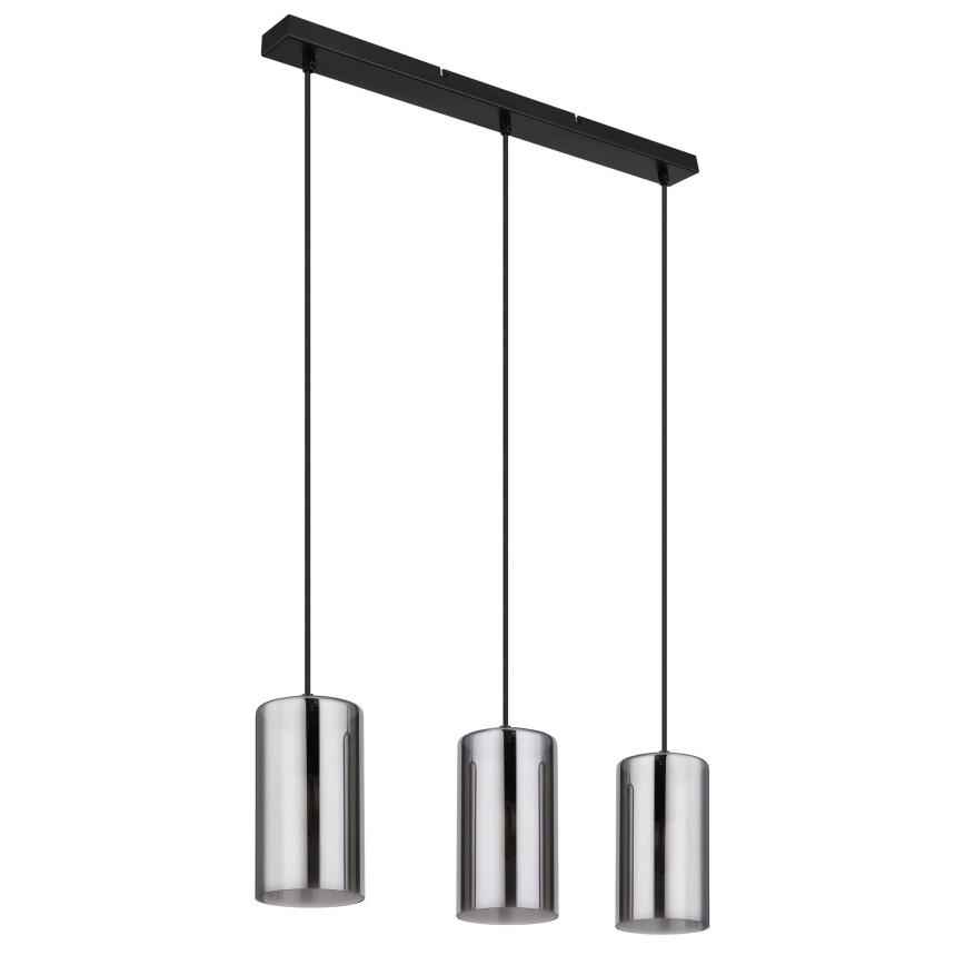 Globo - Pendel 3xE14/25W/230V sort