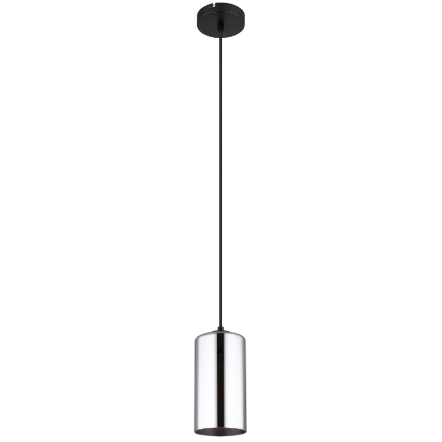 Globo - Pendel 1xE27/25W/230V diameter 11 cm sort