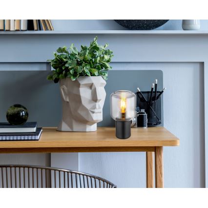 Globo - Bordlampe 1xE27/40W/230V sort