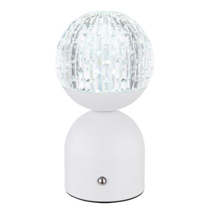 Globo - LED bordlampe m. touch-funktion dæmpbar LED/2W/5V 2700/4000/65000K 1800 mAh hvid