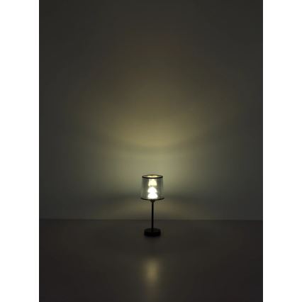 Globo - Genopladelig LED bordlampe m. touch-funktion dæmpbar LED/2,5W/3,7V 2700/4000/6500K 1800 mAh sort