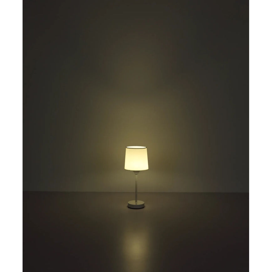Globo - Genopladelig LED bordlampe m. touch-funktion dæmpbar LED/2,5W/3,7V 2700/4000/6500K 1800 mAh hvid
