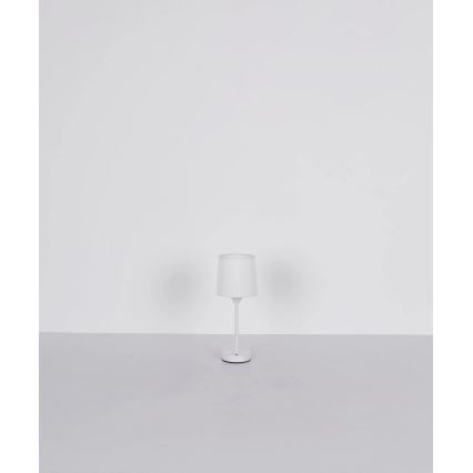 Globo - Genopladelig LED bordlampe m. touch-funktion dæmpbar LED/2,5W/3,7V 2700/4000/6500K 1800 mAh hvid