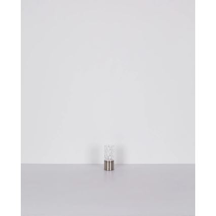 Globo - LED bordlampe m. touch-funktion dæmpbar LED/2,5W/3,7V 2700K/4000K/6500K 1800 mAh USB guldfarvet
