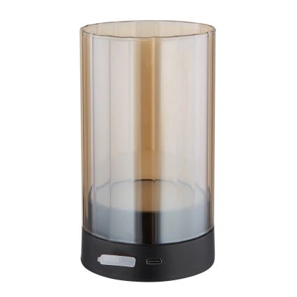 Globo - LED Udendørs dæmpbar genopladelig touch-funktion bordlampe LED/2W/3,7V 2700/4000/6500K 1200mAh IP44 beige