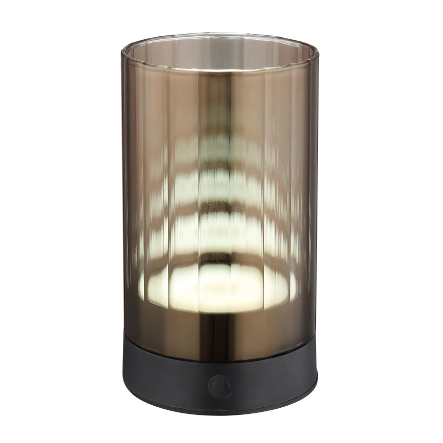 Globo - LED Udendørs dæmpbar genopladelig touch-funktion bordlampe LED/2W/3,7V 2700/4000/6500K 1200mAh IP44 brun