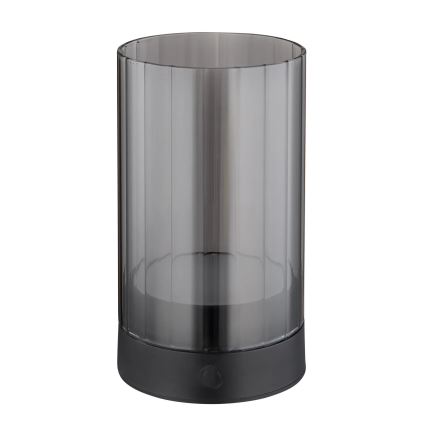 Globo - LED Udendørs dæmpbar genopladelig touch-funktion bordlampe LED/2W/3,7V 2700/4000/6500K 1200mAh IP44 grå