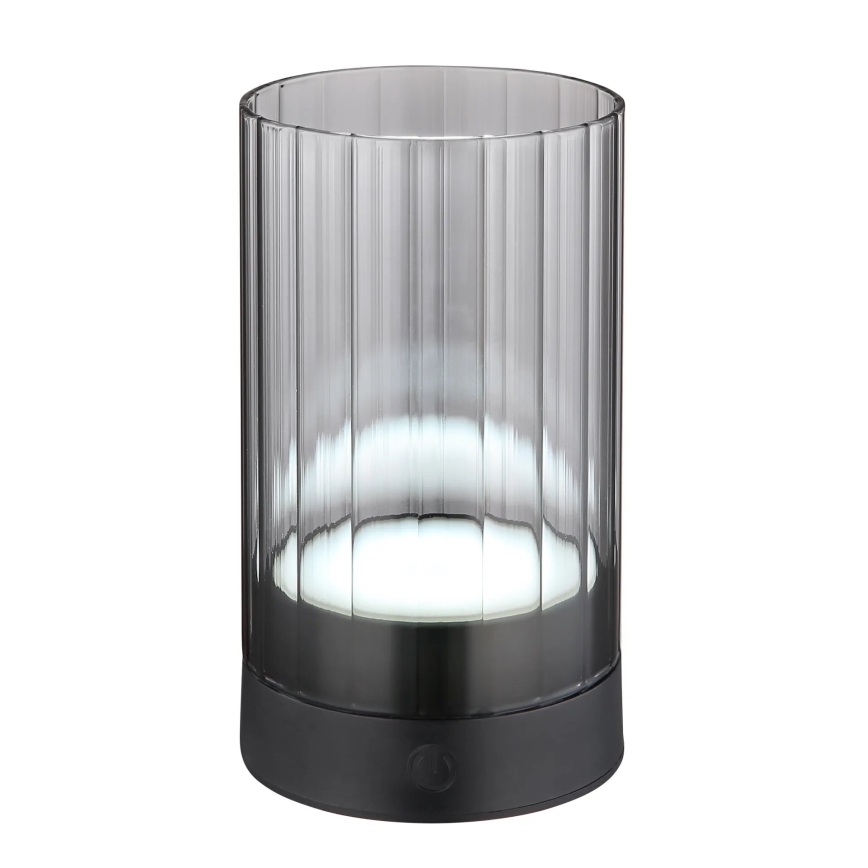 Globo - LED Udendørs dæmpbar genopladelig touch-funktion bordlampe LED/2W/3,7V 2700/4000/6500K 1200mAh IP44 grå