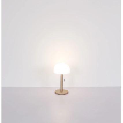 Globo - LED Genopladelig bordlampe LED/1,5W/3,7V 3000/4200/6000K 1800mAh brun