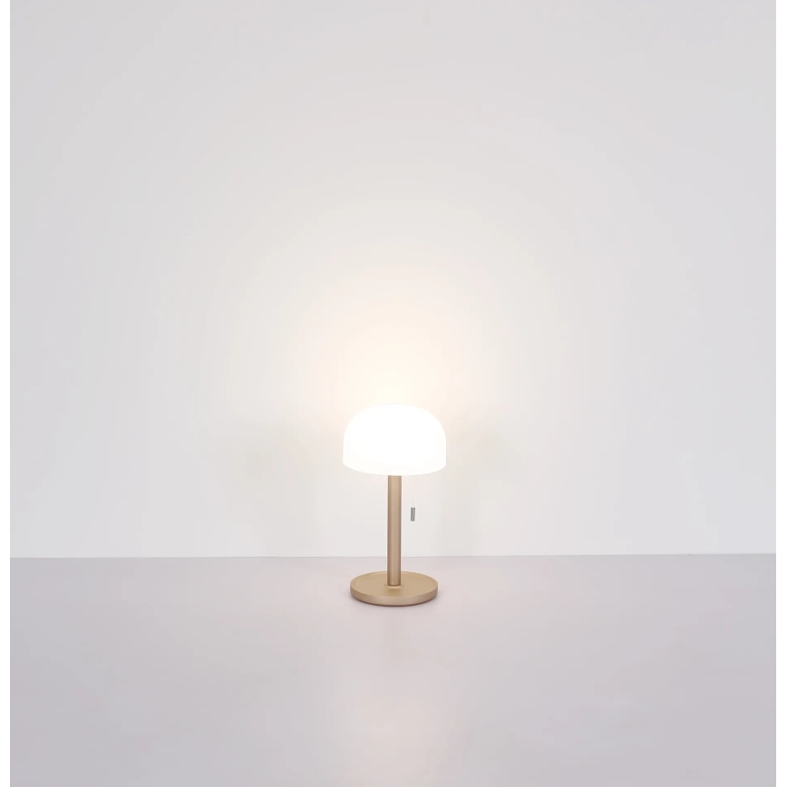 Globo - LED Genopladelig bordlampe LED/1,5W/3,7V 3000/4200/6000K 1800mAh brun