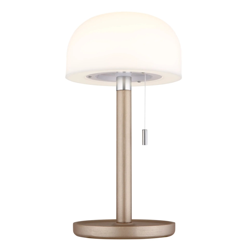 Globo - LED Genopladelig bordlampe LED/1,5W/3,7V 3000/4200/6000K 1800mAh brun