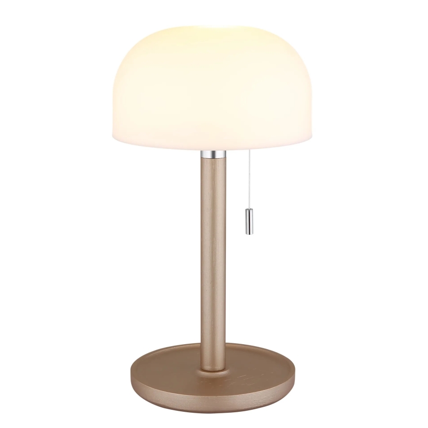Globo - LED Genopladelig bordlampe LED/1,5W/3,7V 3000/4200/6000K 1800mAh brun