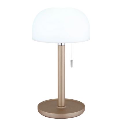 Globo - LED Genopladelig bordlampe LED/1,5W/3,7V 3000/4200/6000K 1800mAh brun