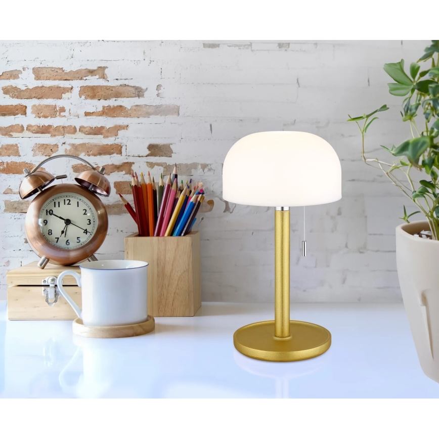 Globo - LED Genopladelig bordlampe LED/1,5W/3,7V 3000/4200/6000K 1800mAh messing