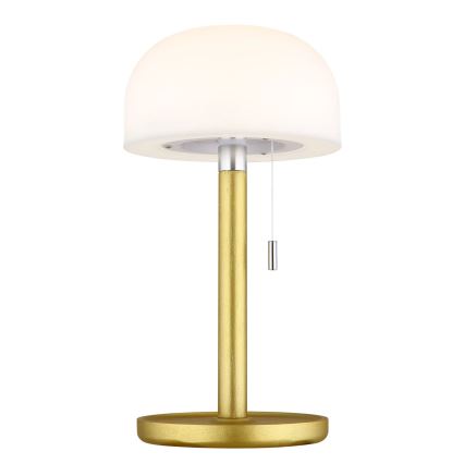 Globo - LED Genopladelig bordlampe LED/1,5W/3,7V 3000/4200/6000K 1800mAh messing