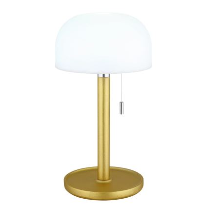 Globo - LED Genopladelig bordlampe LED/1,5W/3,7V 3000/4200/6000K 1800mAh messing