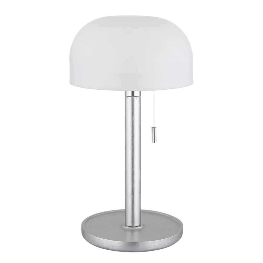 Globo - LED Genopladelig bordlampe LED/1,5W/3,7V 3000/4200/6000K 1800mAh sølvfarvet