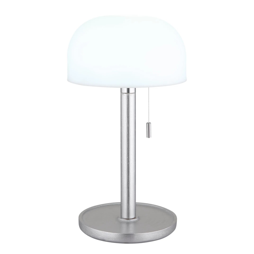 Globo - LED Genopladelig bordlampe LED/1,5W/3,7V 3000/4200/6000K 1800mAh sølvfarvet