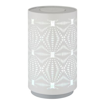 Globo - LED bordlampe m. RGB-farver og touch-funktion genopladelig LED/1W/5V 500 mAh hvid