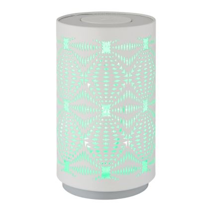 Globo - LED bordlampe m. RGB-farver og touch-funktion genopladelig LED/1W/5V 500 mAh hvid