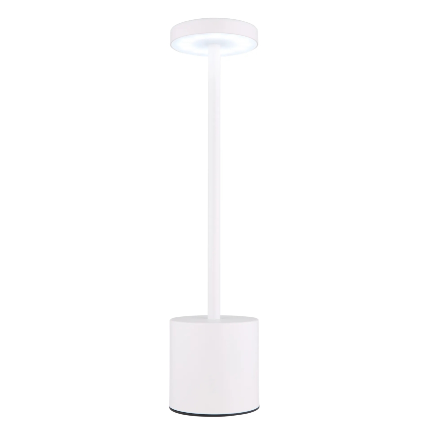 Globo - LED bordlampe m. touch-funktion dæmpbar LED/1,2W/3,7V 2000K/3500K/7000K 1200 mAh USB hvid