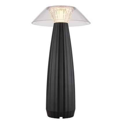 Globo - Genopladelig  LED bordlampe m. touch-funktion dæmpbar LED/1W/3,7V 3000K 1200mAh sort