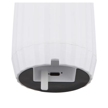 Globo - Genopladelig  LED bordlampe m. touch-funktion dæmpbar LED/1W/3,7V 3000K 1200mAh hvid