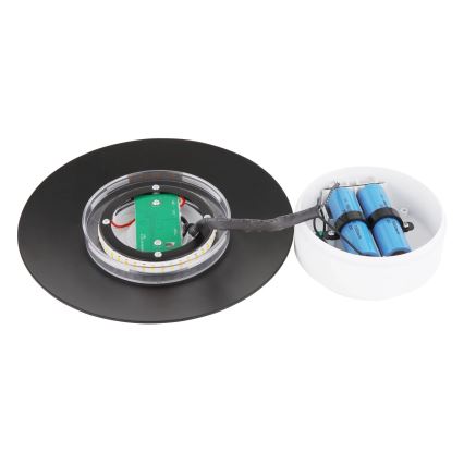 Globo - Udendørs LED bordlampe m. touch-funktion genopladelig LED/3W/3,7V 1800/2700/3000K IP44 1800 mAh grå