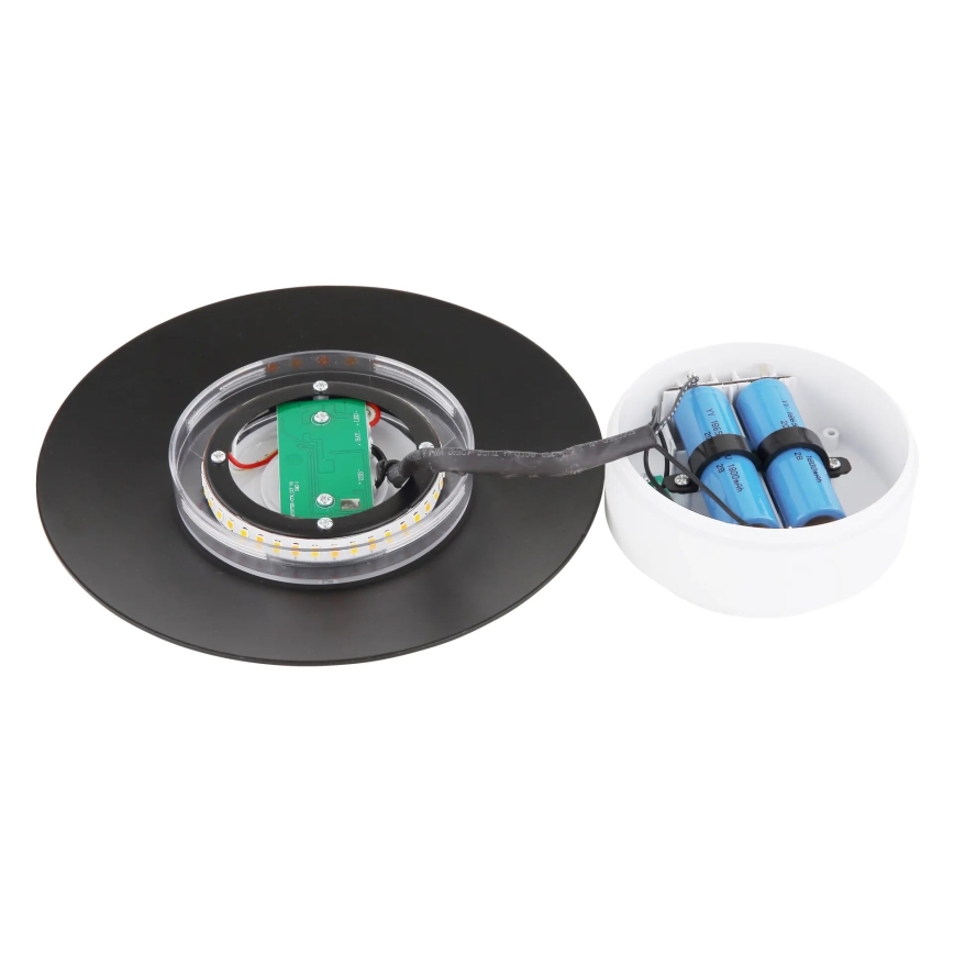 Globo - Udendørs LED bordlampe m. touch-funktion genopladelig LED/3W/3,7V 1800/2700/3000K IP44 1800 mAh grå