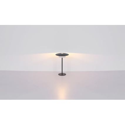 Globo - Udendørs LED bordlampe m. touch-funktion genopladelig LED/3W/3,7V 1800/2700/3000K IP44 1800 mAh sort