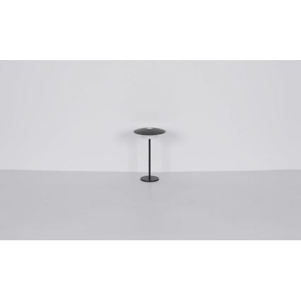 Globo - Udendørs LED bordlampe m. touch-funktion genopladelig LED/3W/3,7V 1800/2700/3000K IP44 1800 mAh sort