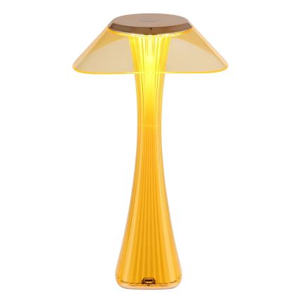 Globo - LED bordlampe dæmpbar og genopladelig LED/2,5W/3,7V 1200mAh 2700K/4500K/6500K guldfarvet