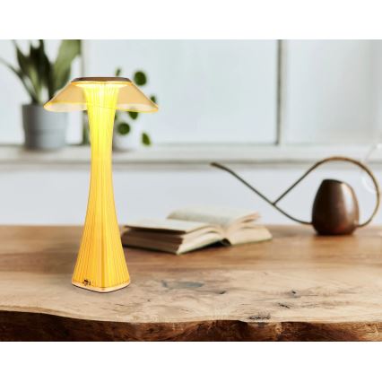 Globo - LED Dæmpbar genopladelig bordlampe LED/2,5W/3,7V 1200 mAh 2700/4500/6500K guld