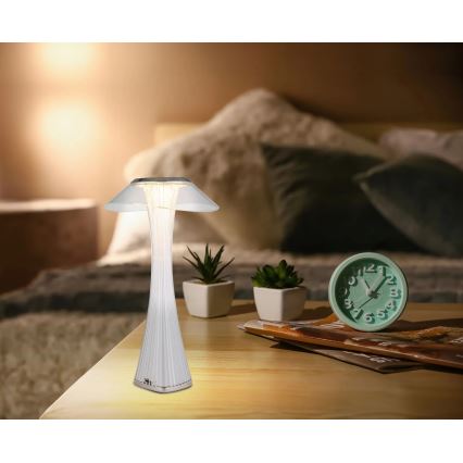 Globo - LED bordlampe dæmpbar og genopladelig LED/2,5W/3,7V 1200mAh 2700K/4500K/6500K hvid