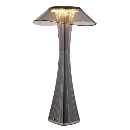 Globo - LED bordlampe dæmpbar og genopladelig LED/2,5W/3,7V 1200mAh 2700K/4500K/6500K sort