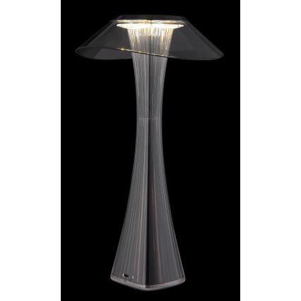 Globo - LED bordlampe dæmpbar og genopladelig LED/2,5W/3,7V 1200mAh 2700K/4500K/6500K sort