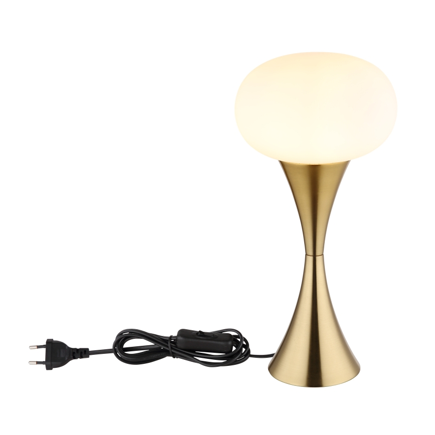 Globo - Bordlampe 1xE14/25W/230V messing
