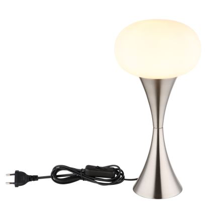 Globo - Bordlampe 1xE14/25W/230V mat krom