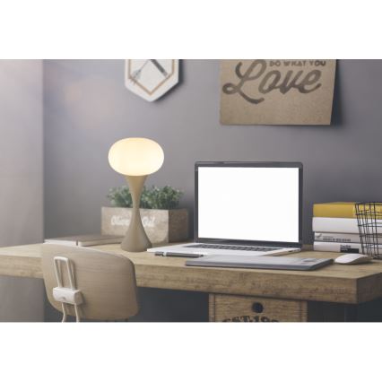 Globo - Bordlampe 1xE14/25W/230V beige
