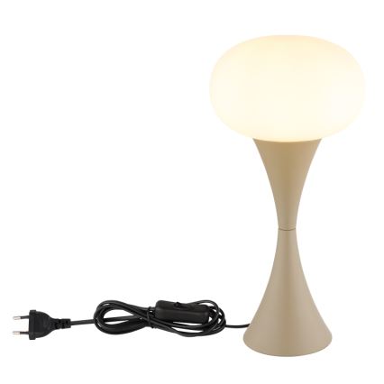 Globo - Bordlampe 1xE14/25W/230V beige