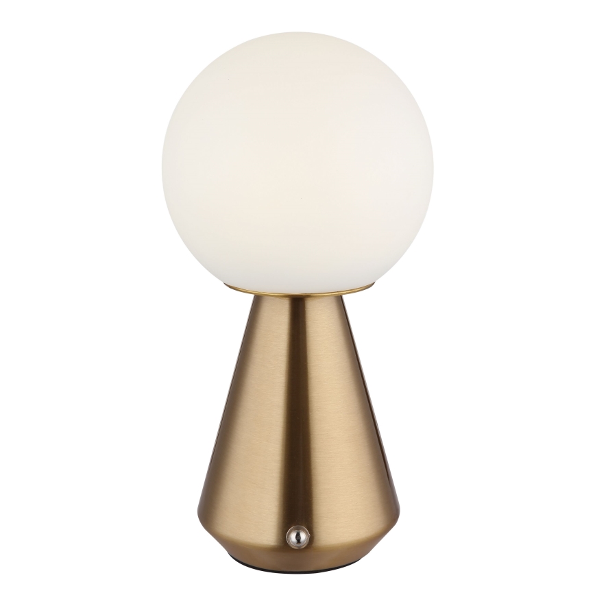 Globo - Udendørs LED bordlampe m. touch-funktion dæmpbar LED/1,5W/5V 3000/4500/6500K 1800 mAh IP41 kobber
